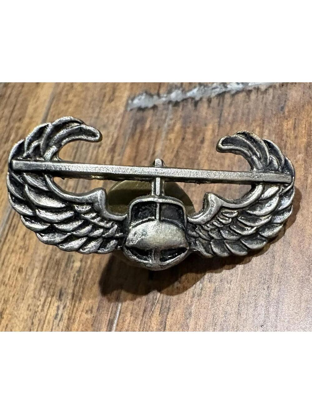 Vtg US Army Air Assault Wings Air Assault Badge Lapel Hat Pin Pinback